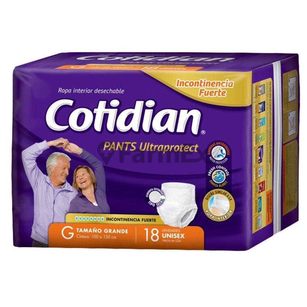 Cotidian Pants Ultraprotec Talla G x 18 unidades Tissue
